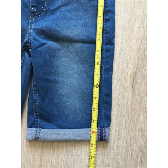 Vigoss Girls Denim Jeans Cotton Blend Thompson Bermuda Stretch Shorts Sz L 12-14 - Picture 5 of 6